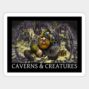 Caverns & Creatures: Dave and Giant Spider Magnet